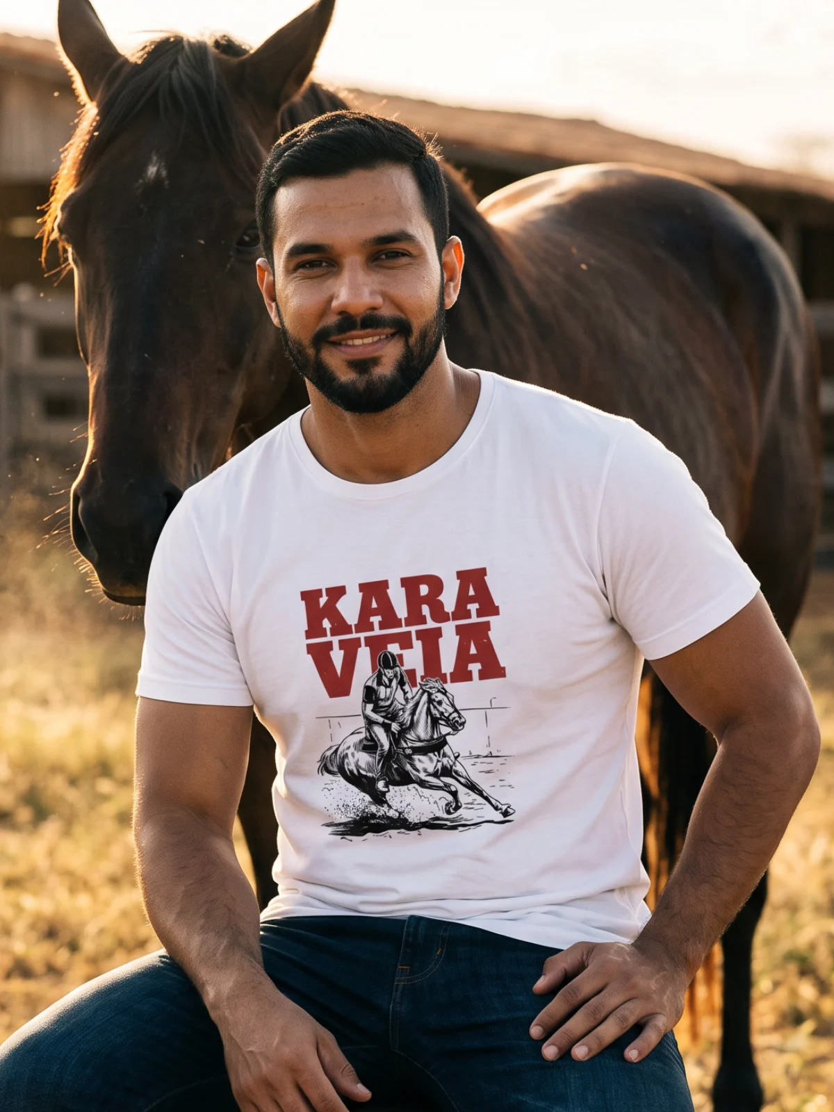 Camiseta Kara Veia Vaquejada