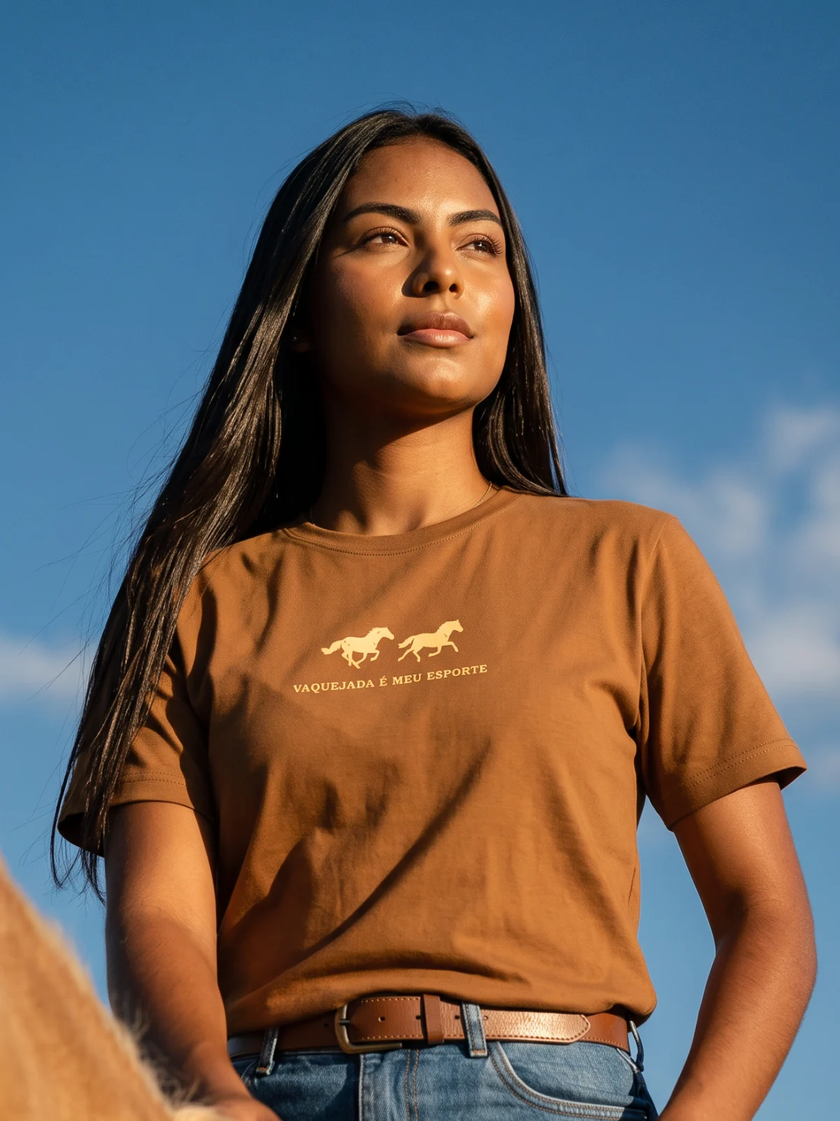 Camiseta Vaquejada é meu Esporte
