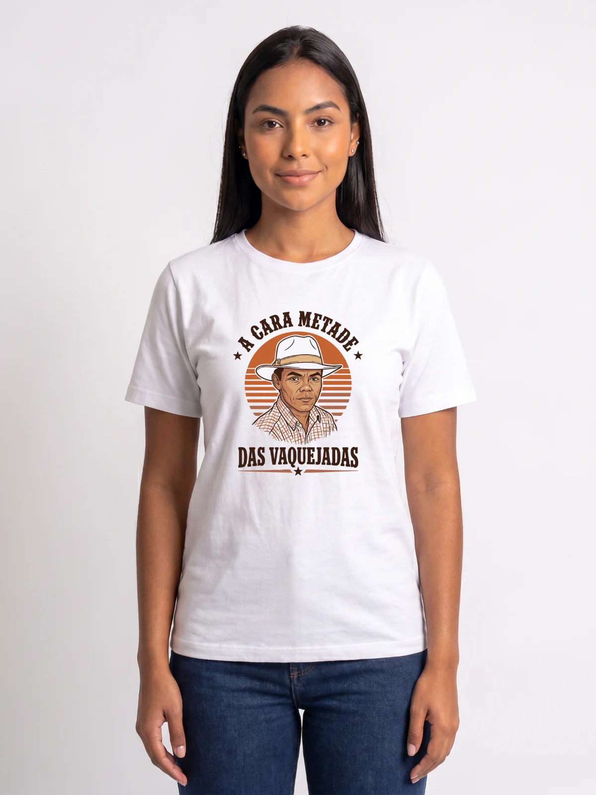 Camiseta Cara Metade Ilustração - foto 3