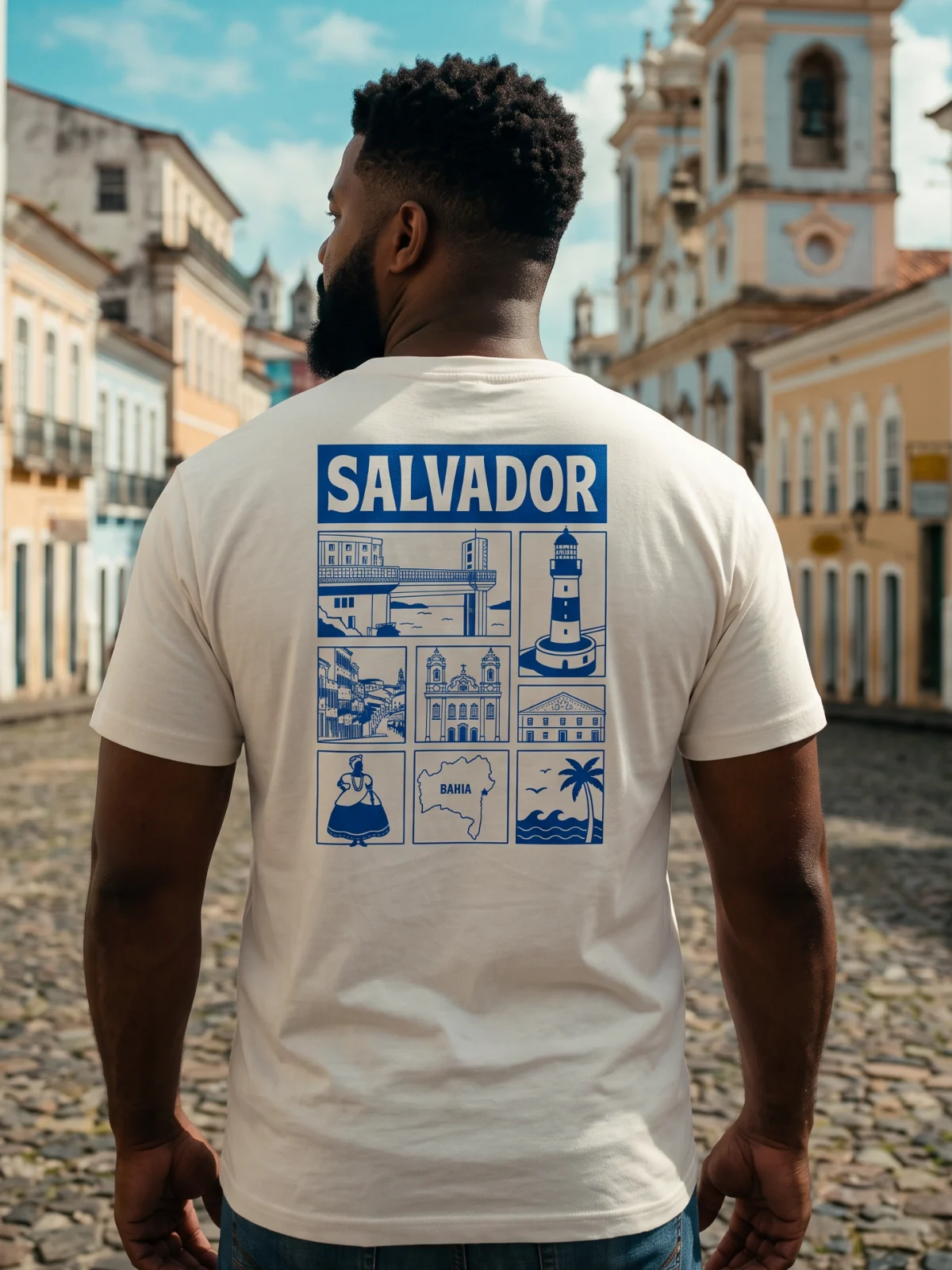 Camiseta Salvador, Bahia
