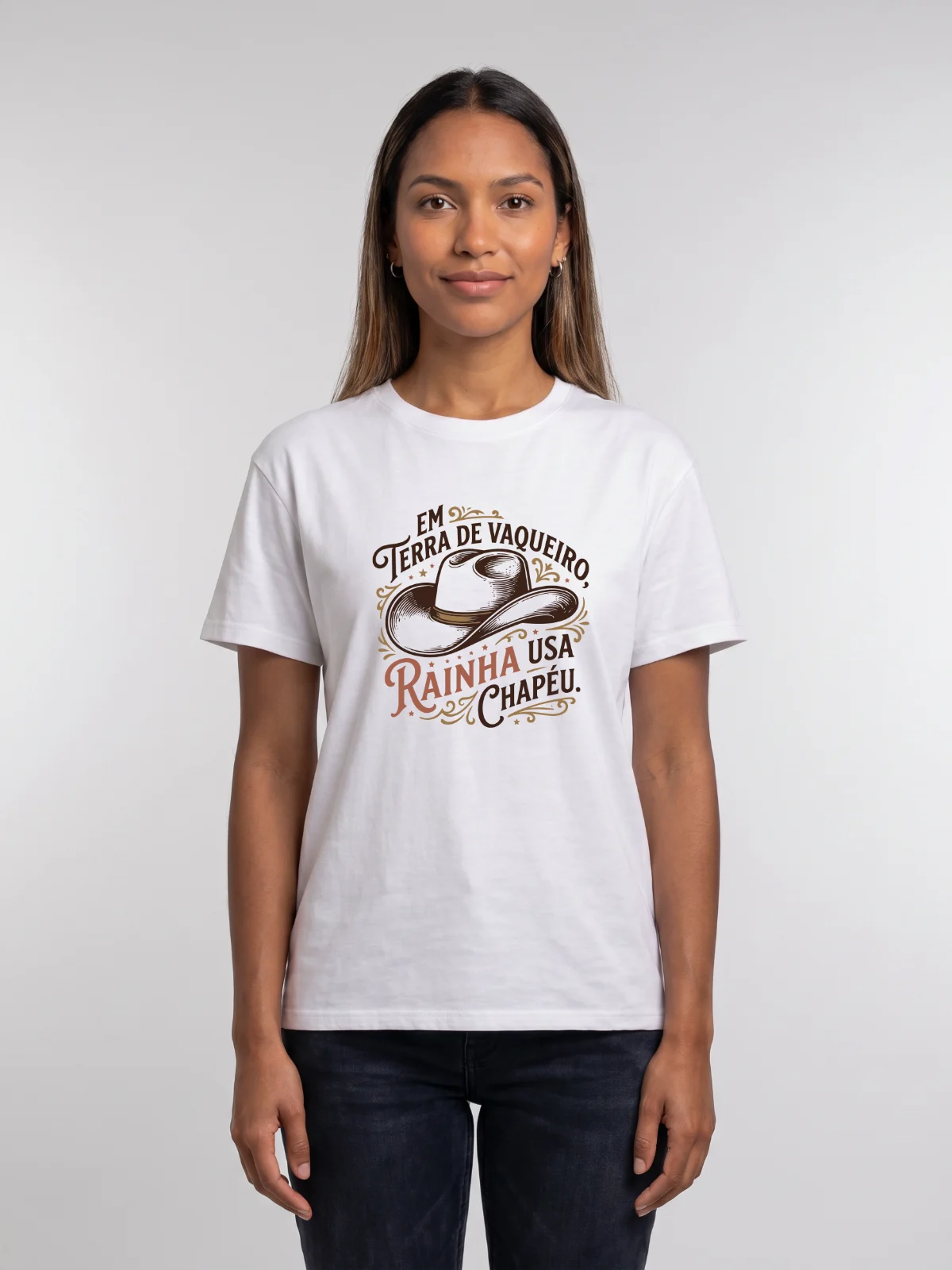 Camiseta Rainha Usa Chapéu - foto 1