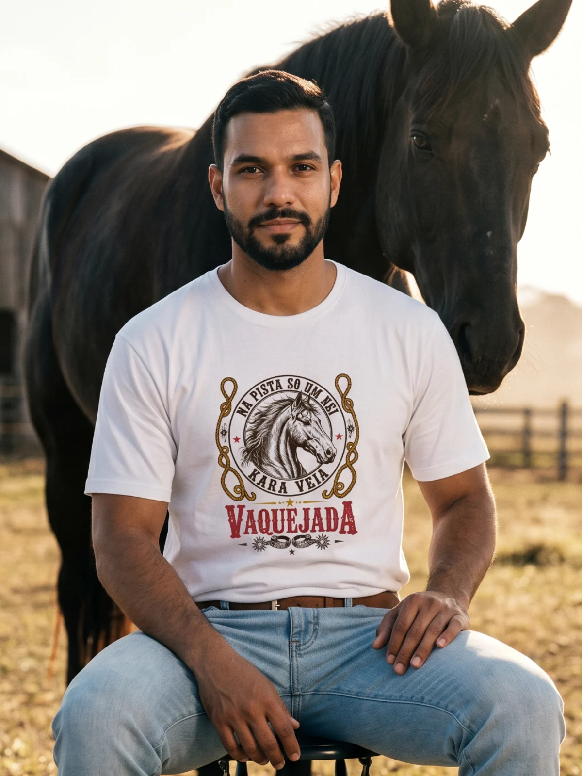 Camiseta Na Pista Só um Rei