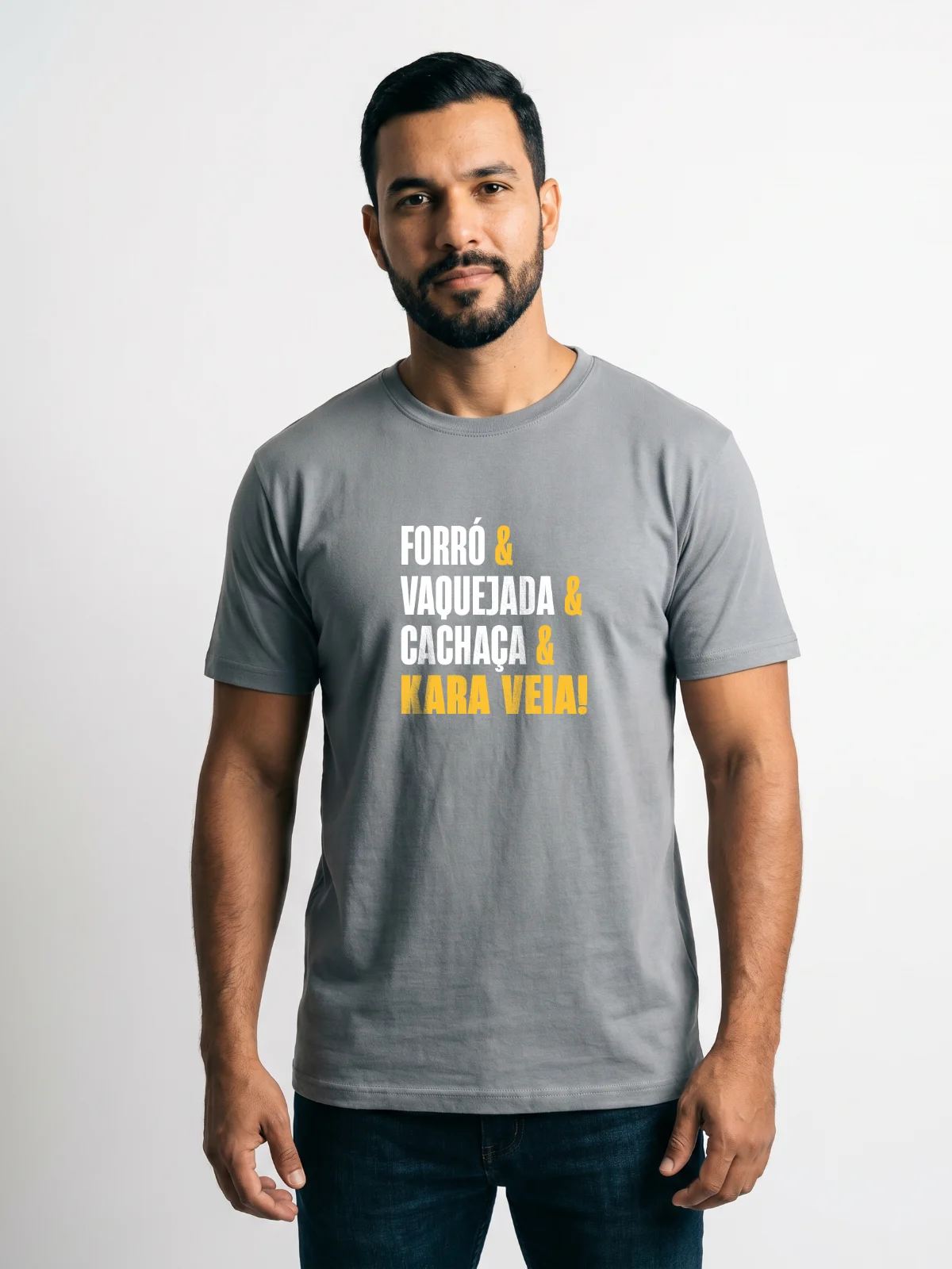 Camiseta Forró & Vaquejada & Kara Veia - foto 1