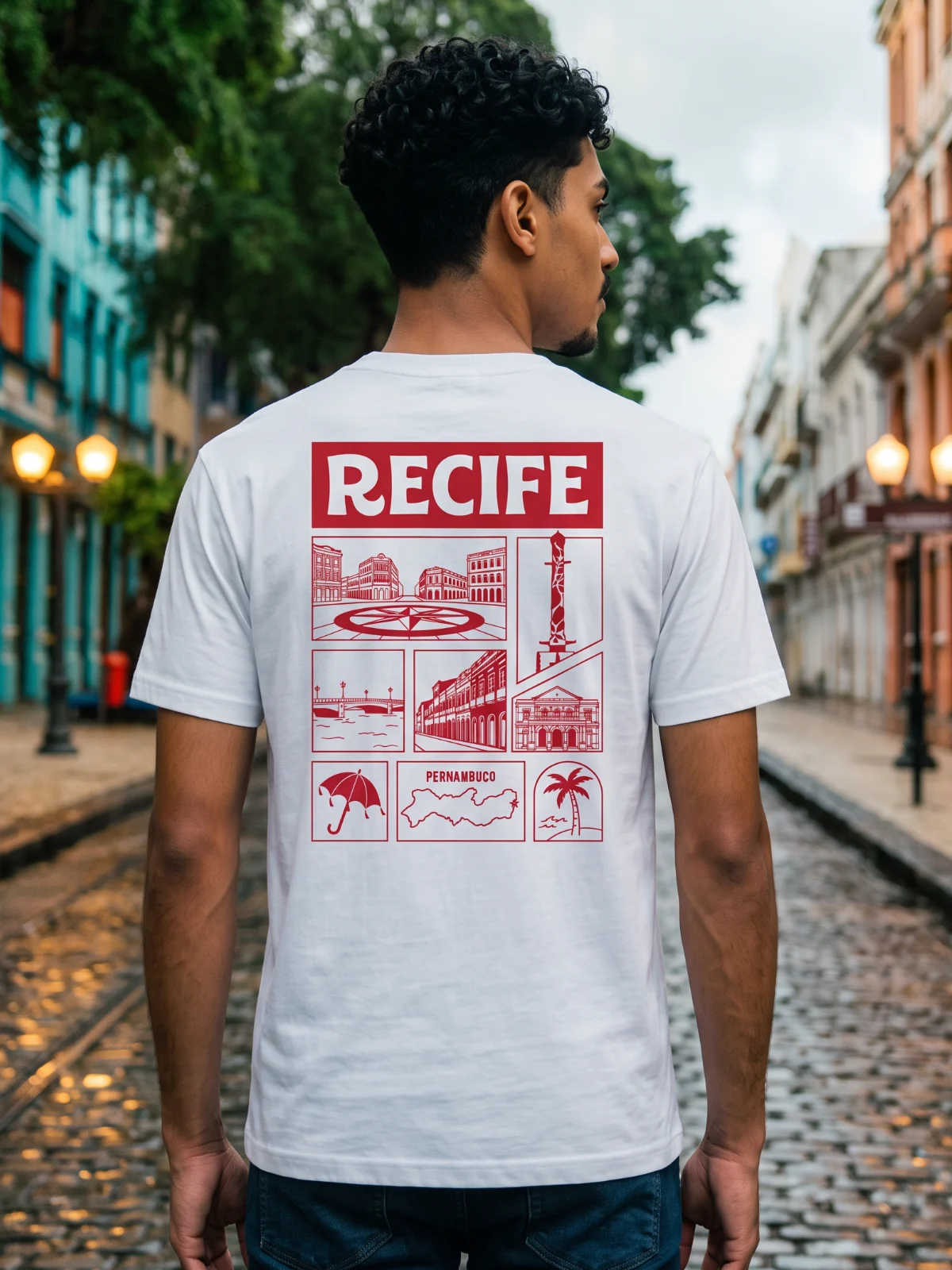 Camiseta - Recife, Pernambuco
