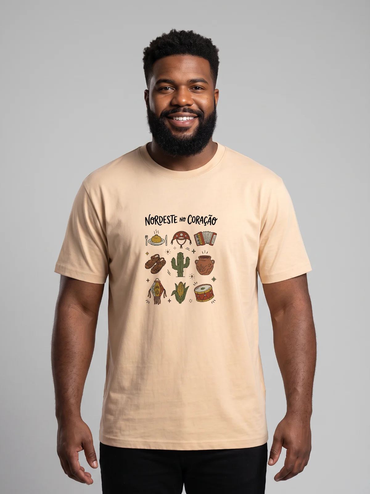 Camiseta Nordeste no Coração - foto 2