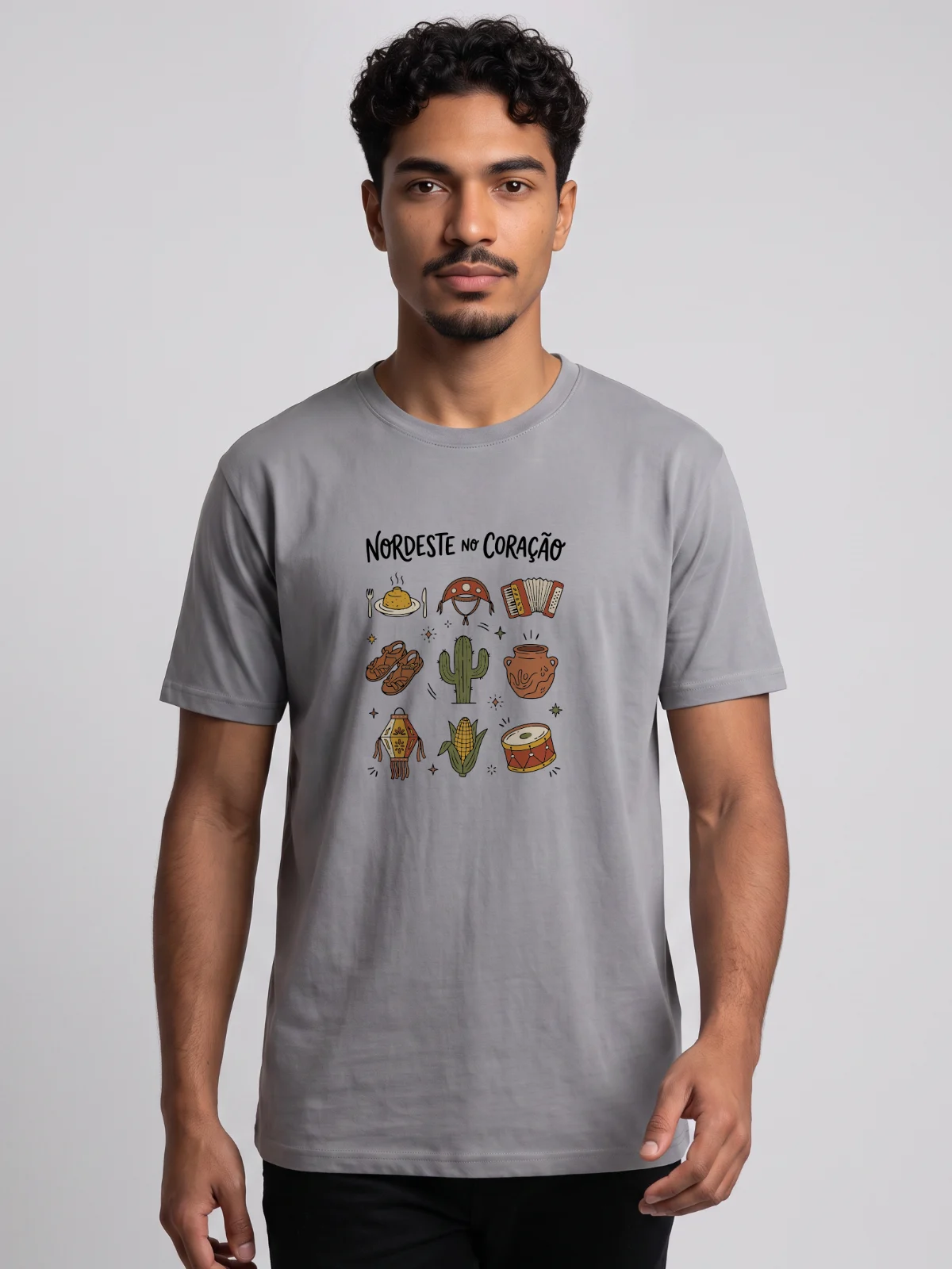Camiseta Nordeste no Coração - foto 1