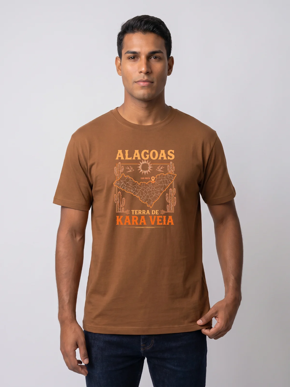 Camiseta Alagoas Terra de Kara Veia - foto 1