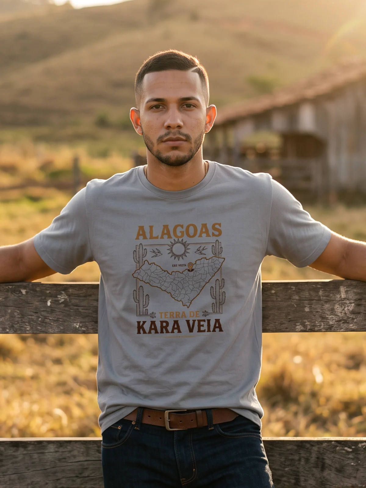 Camiseta Alagoas Terra de Kara Veia