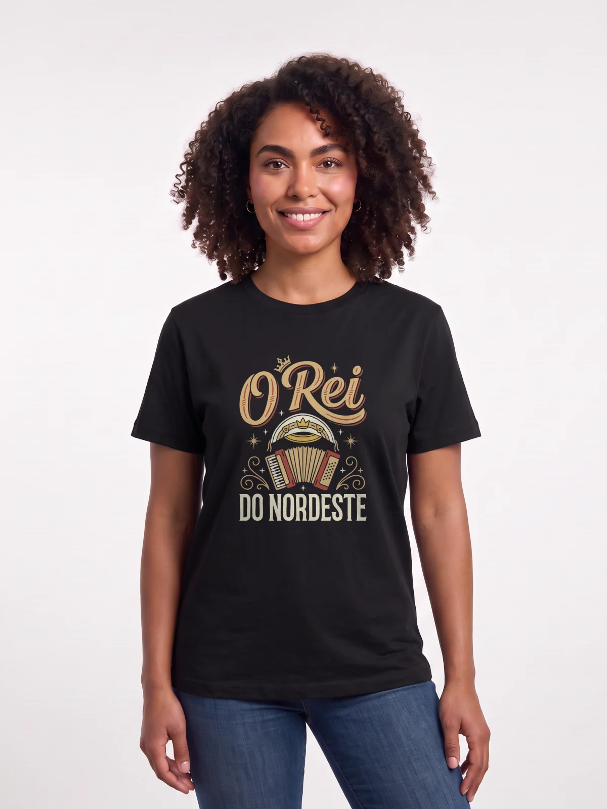 Camiseta Rei Do Nordeste - foto 1