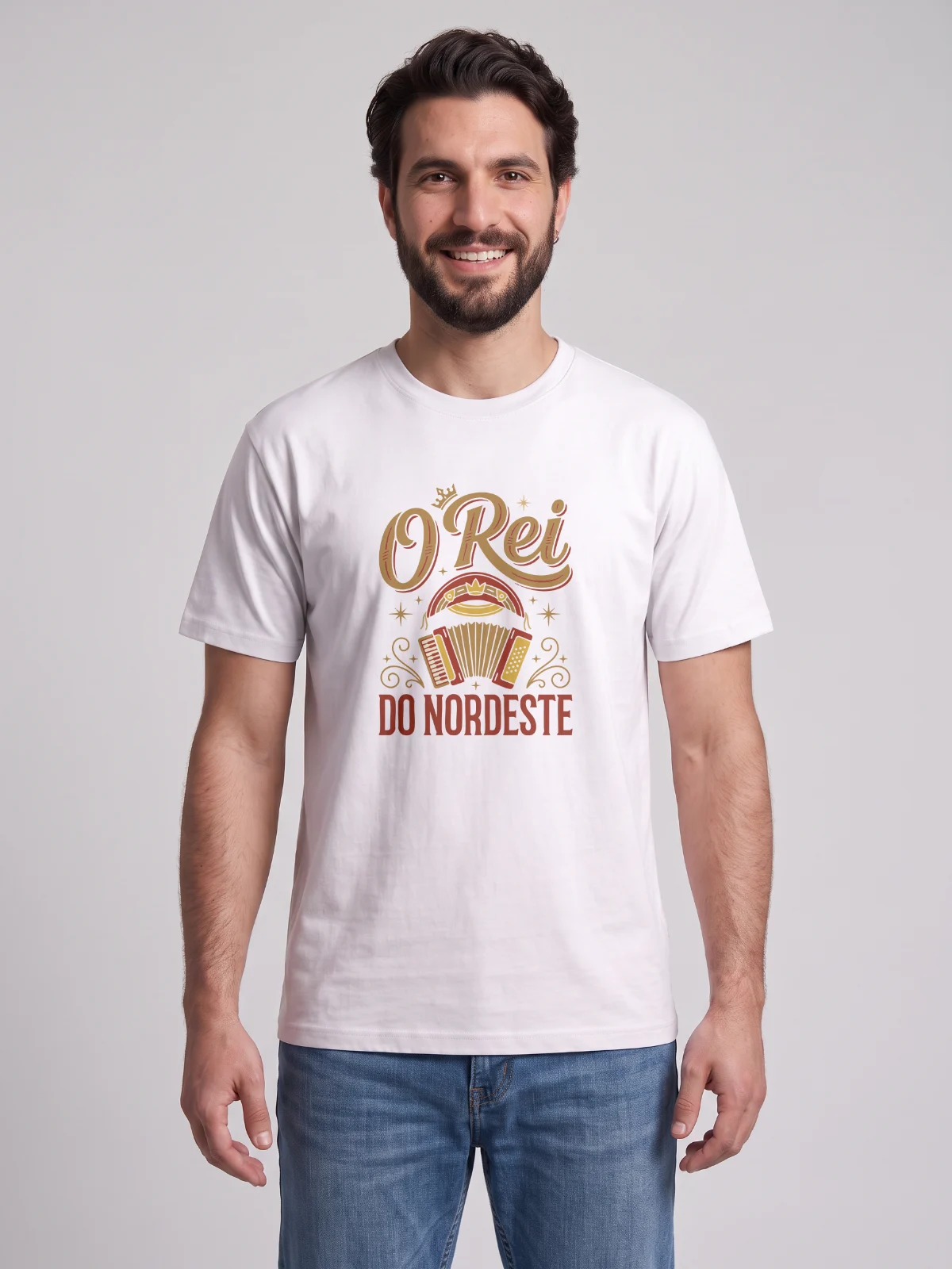 Camiseta Rei Do Nordeste - foto 1