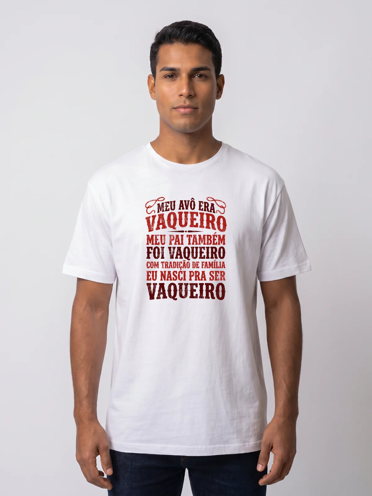 Camiseta Meu Avô era Vaqueiro - foto 1