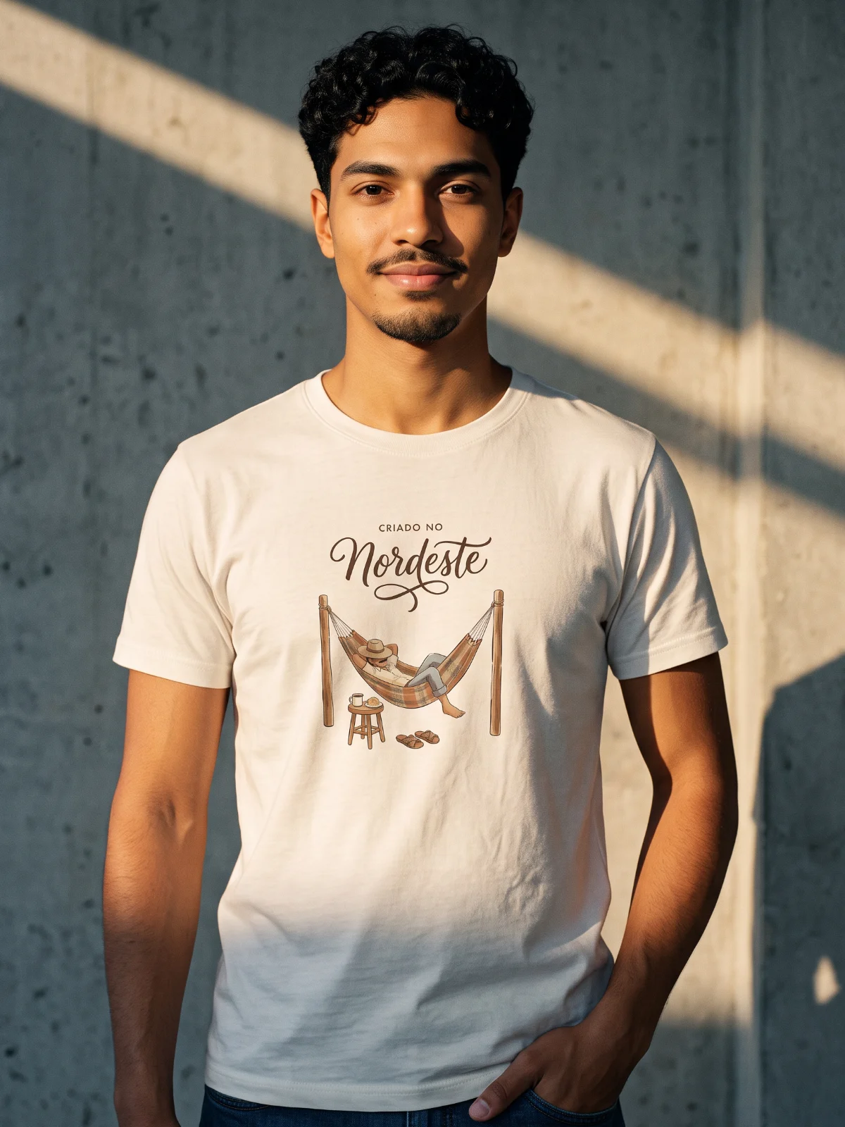 Camiseta Criado no Nordeste