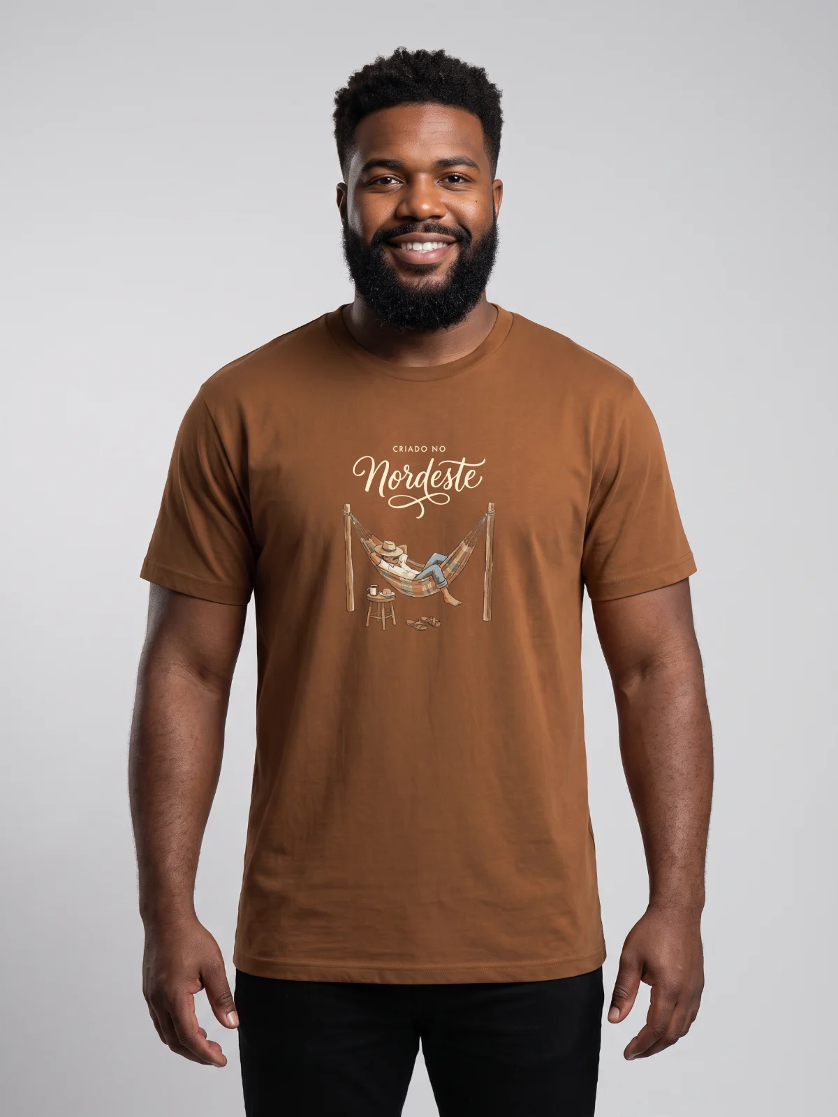 Camiseta Criado no Nordeste - foto 1