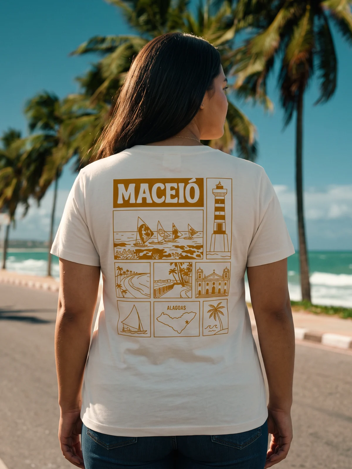 Camiseta Maceió, Alagoas