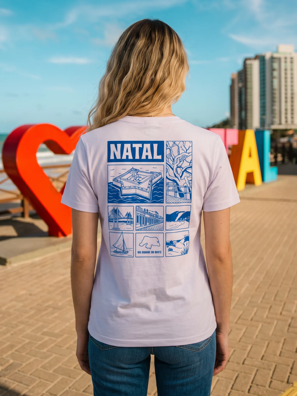 Camiseta - Natal, Rio Grande do Norte