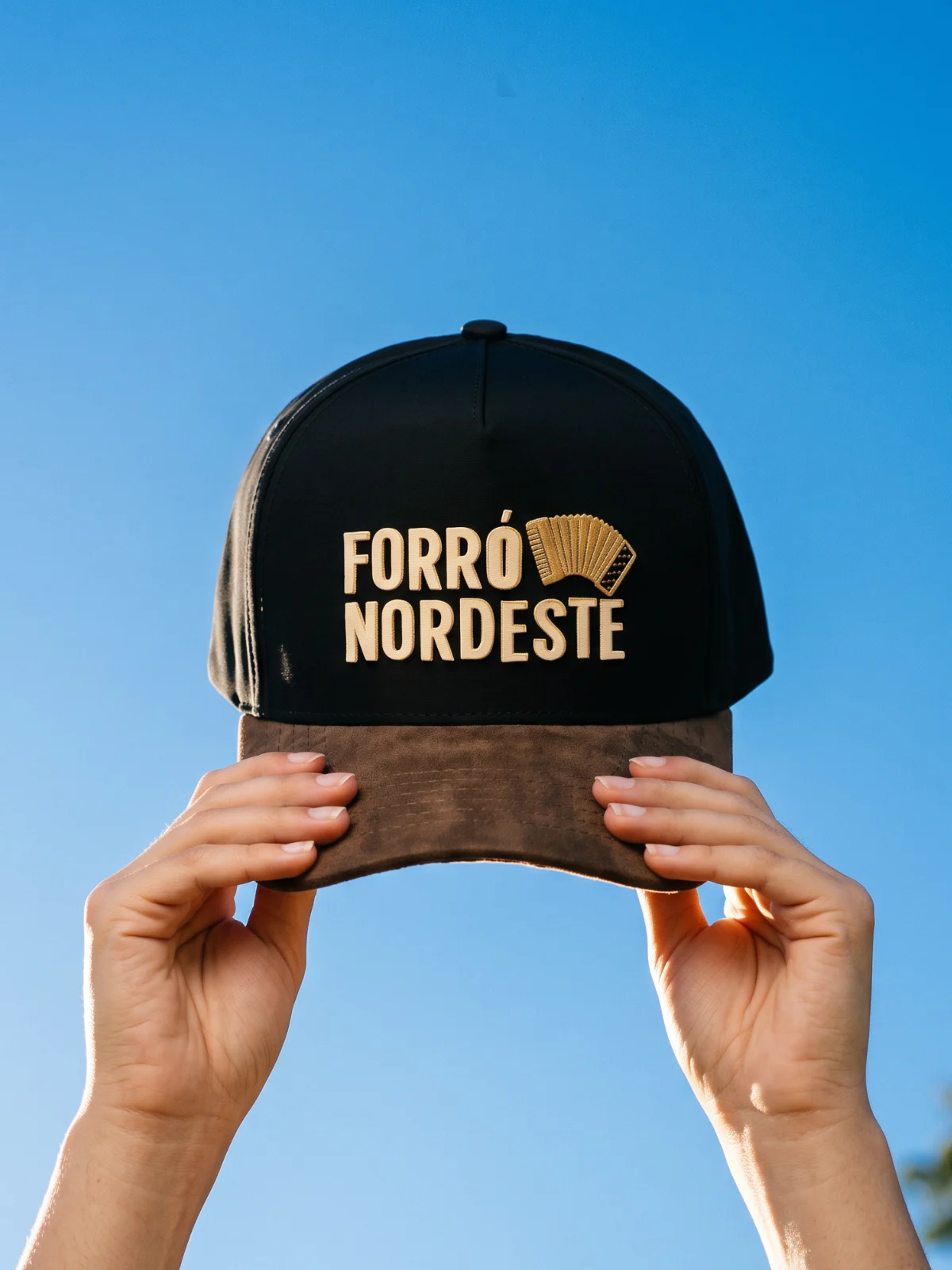 Boné Forró Nordeste NoBuk e Camurça (Trucker)