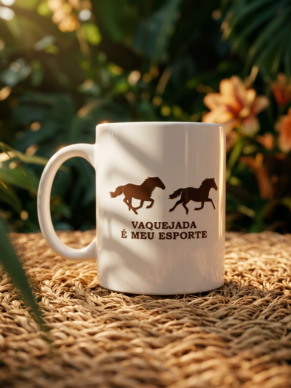Caneca Vaquejada é Meu Esporte