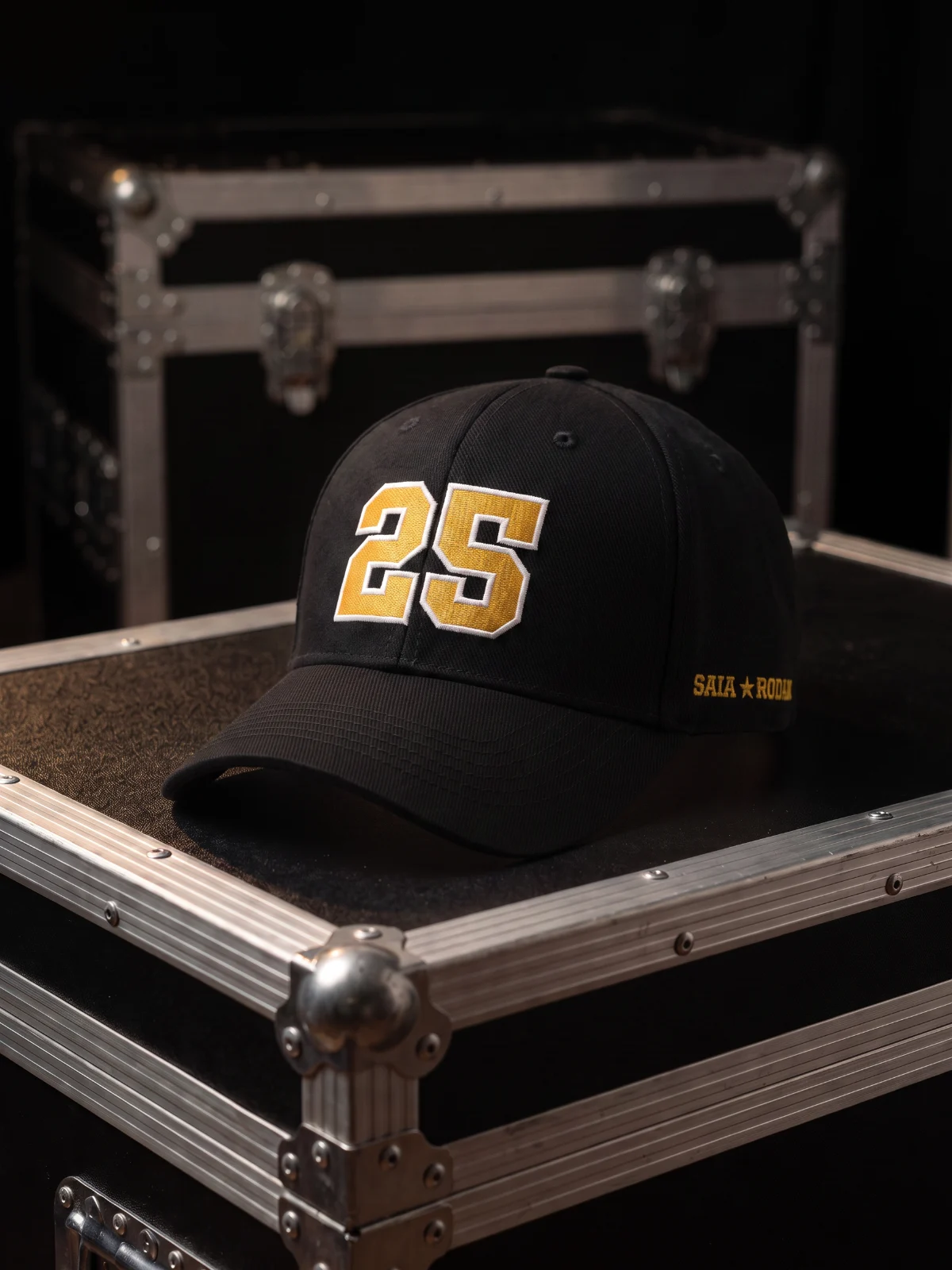 Boné 25 Saia Rodada Preto (Baseball)