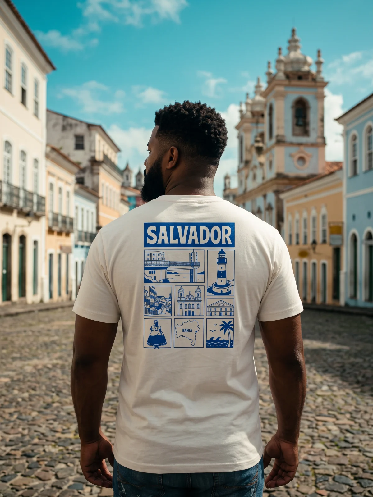 Camiseta - Salvador, Bahia