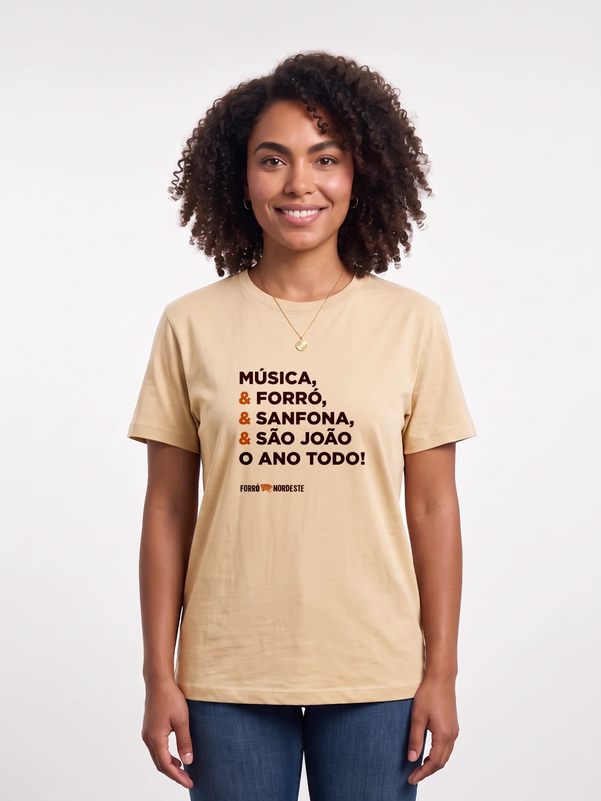Camiseta Forró e Sanfona e São João o Ano Todo - foto 2