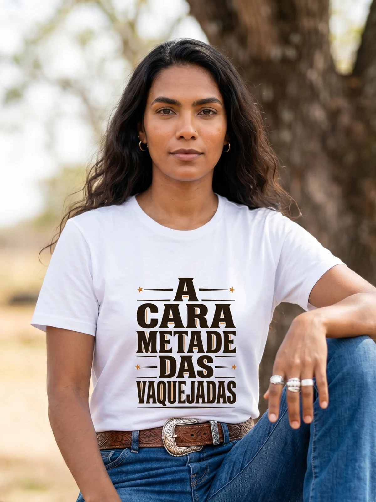 Camiseta A Cara Metade das Vaquejadas