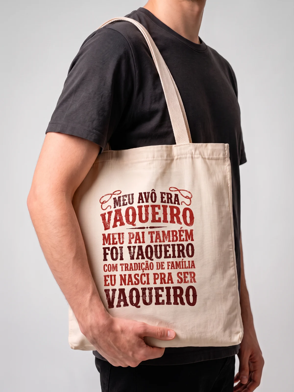 Ecobag Meu Avô era Vaqueiro - foto 2