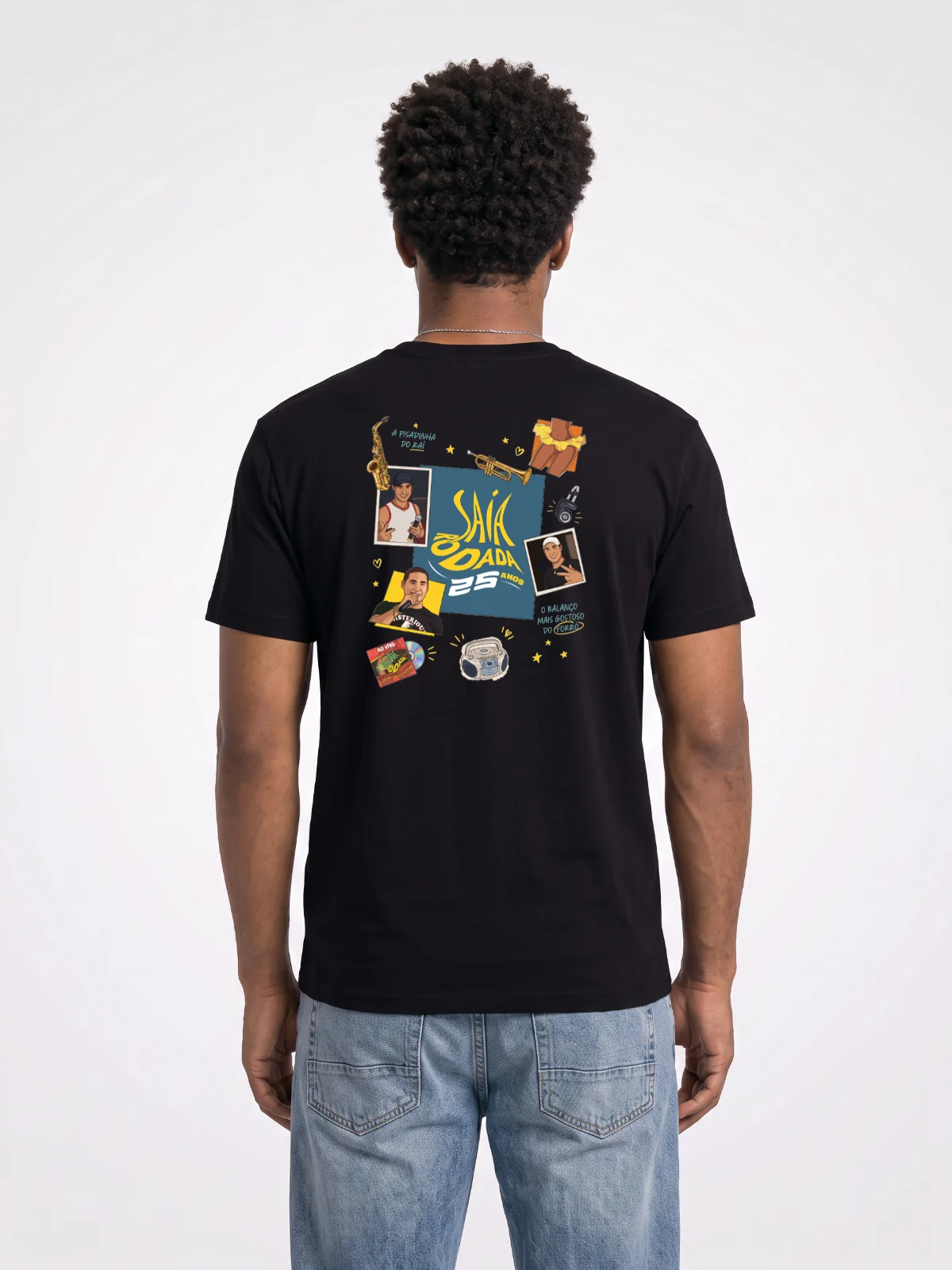 Camiseta Saia Rodada 25 anos - foto 2