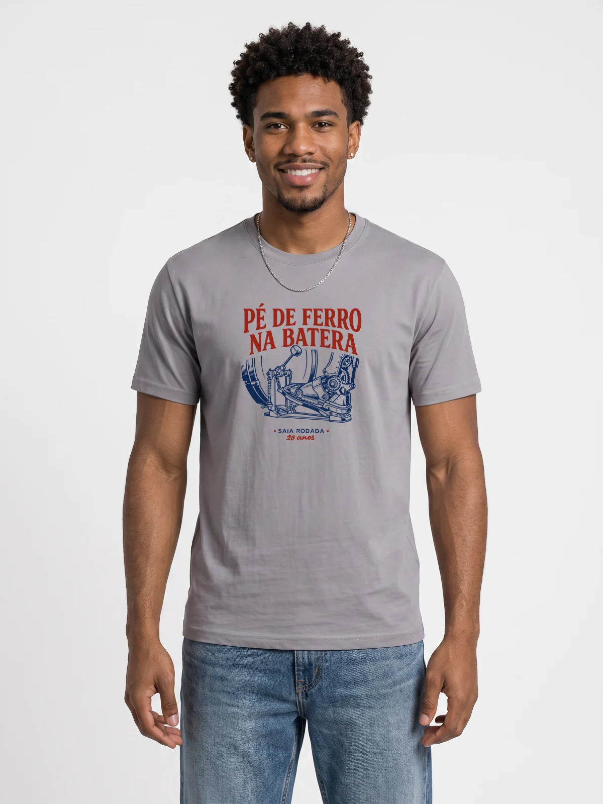 Camiseta Pé de Ferro na Batera - foto 1