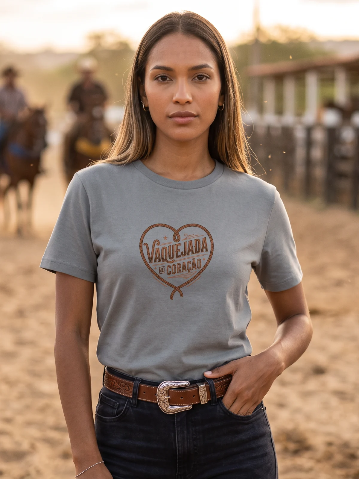 Camiseta Vaquejada no Coração