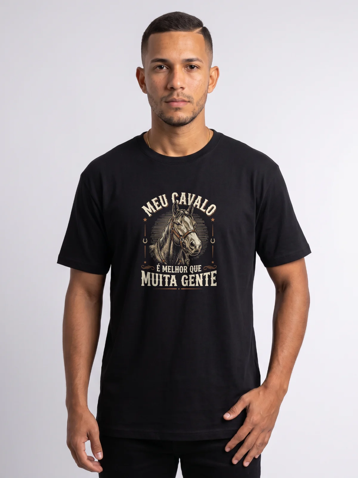 Camiseta Meu Cavalo é Melhor que Muita Gente - foto 1