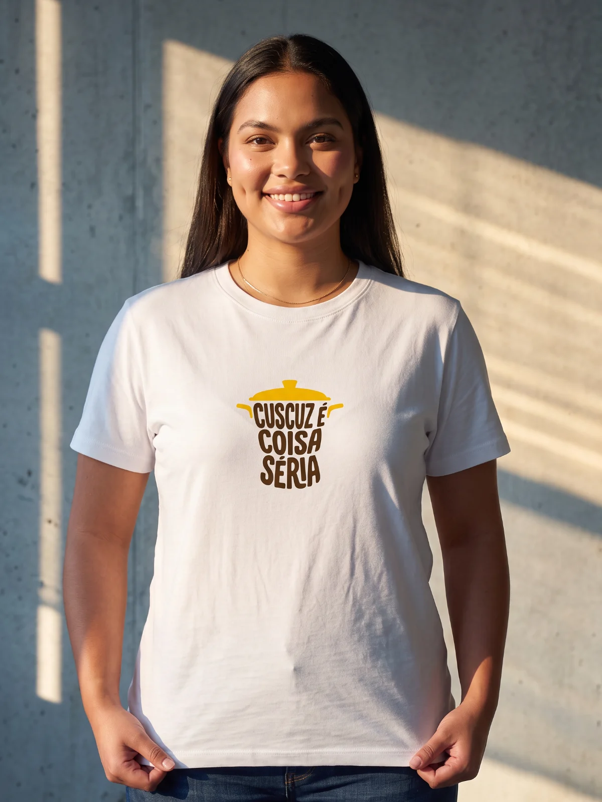 Camiseta Cuscuz é Coisa Séria